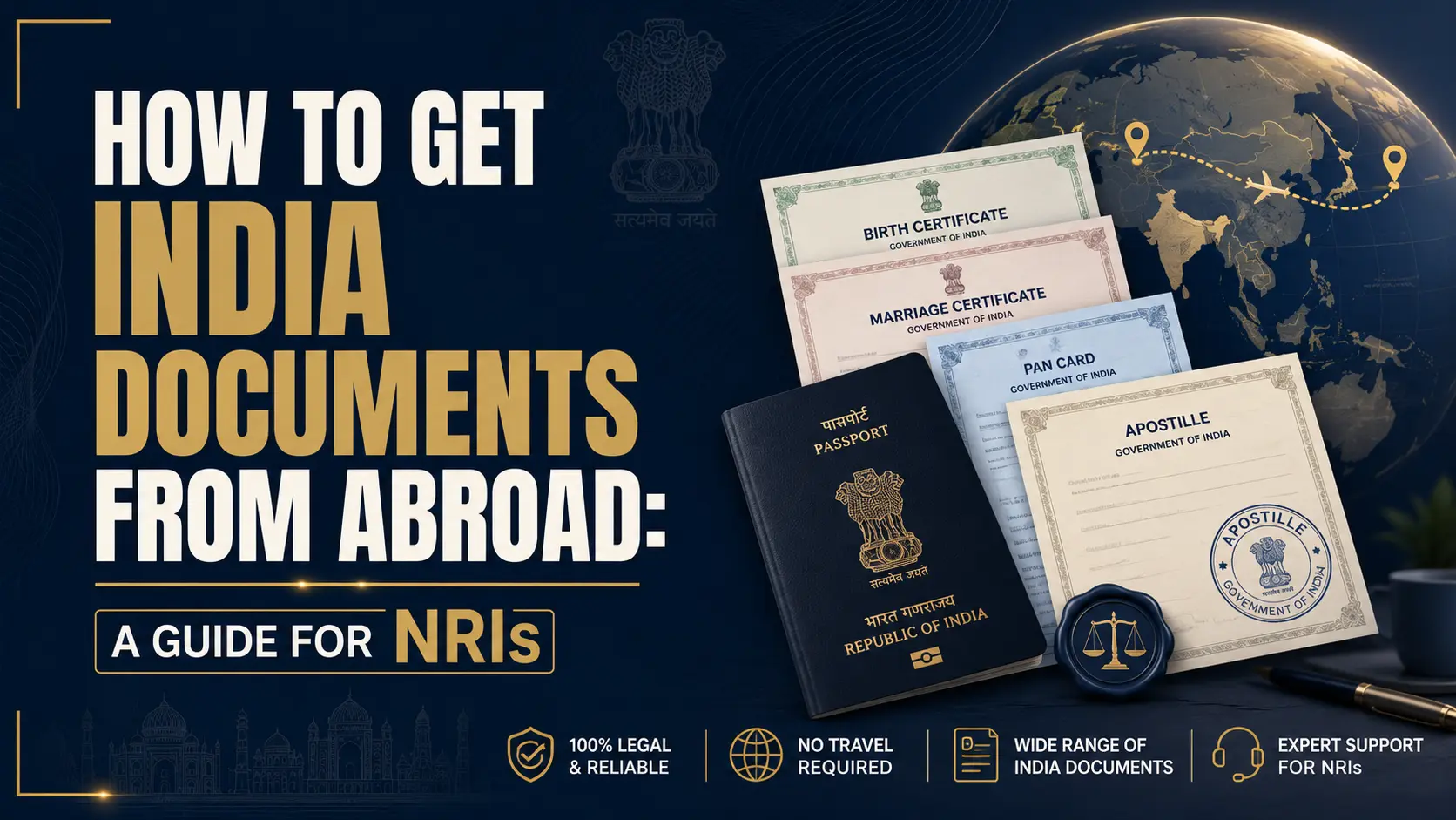 how to get india documents from abroad a guide for nris